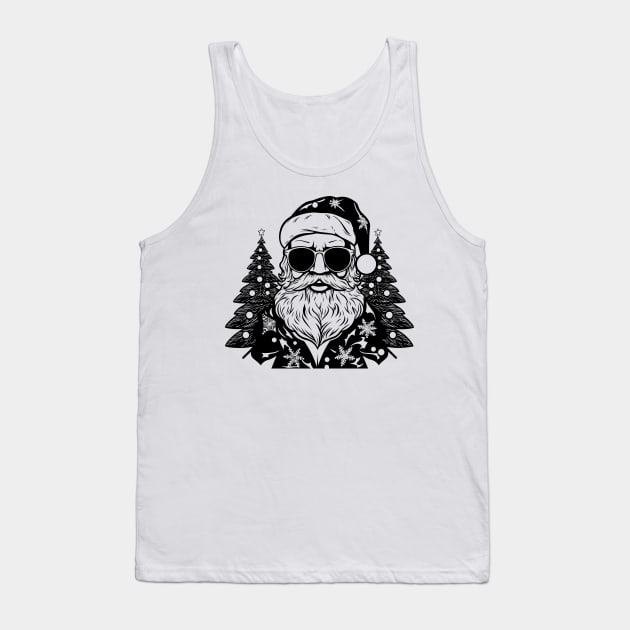 Santa Claus Tank Top by MZeeDesigns